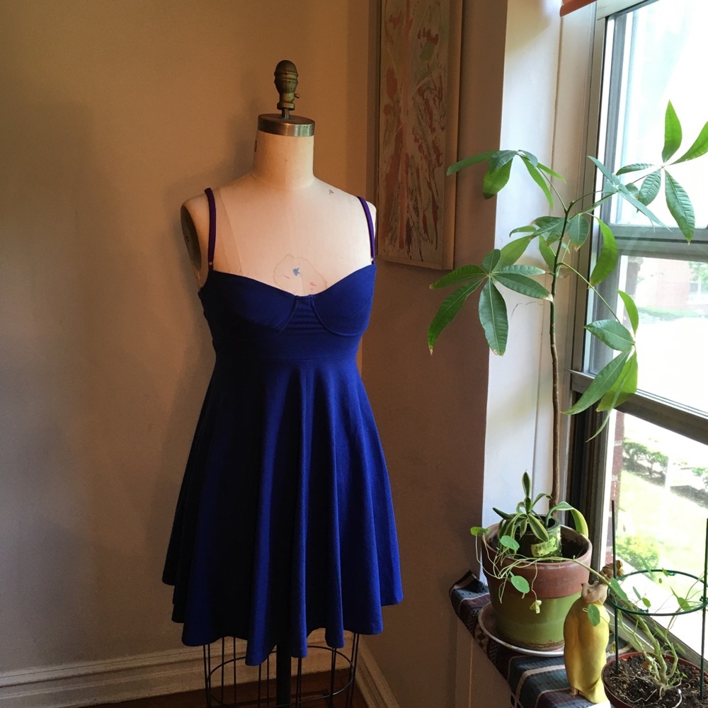 Norma Kamali Vintage T-shirt fabric babydoll dress